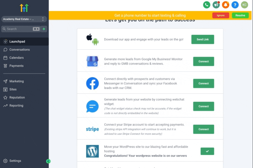 Navigating to Settings > Email Services > Dedicated Domain > Add Domain