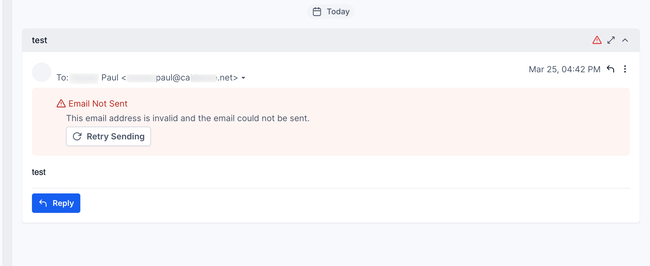 Restricted Domain Blocking validation flow