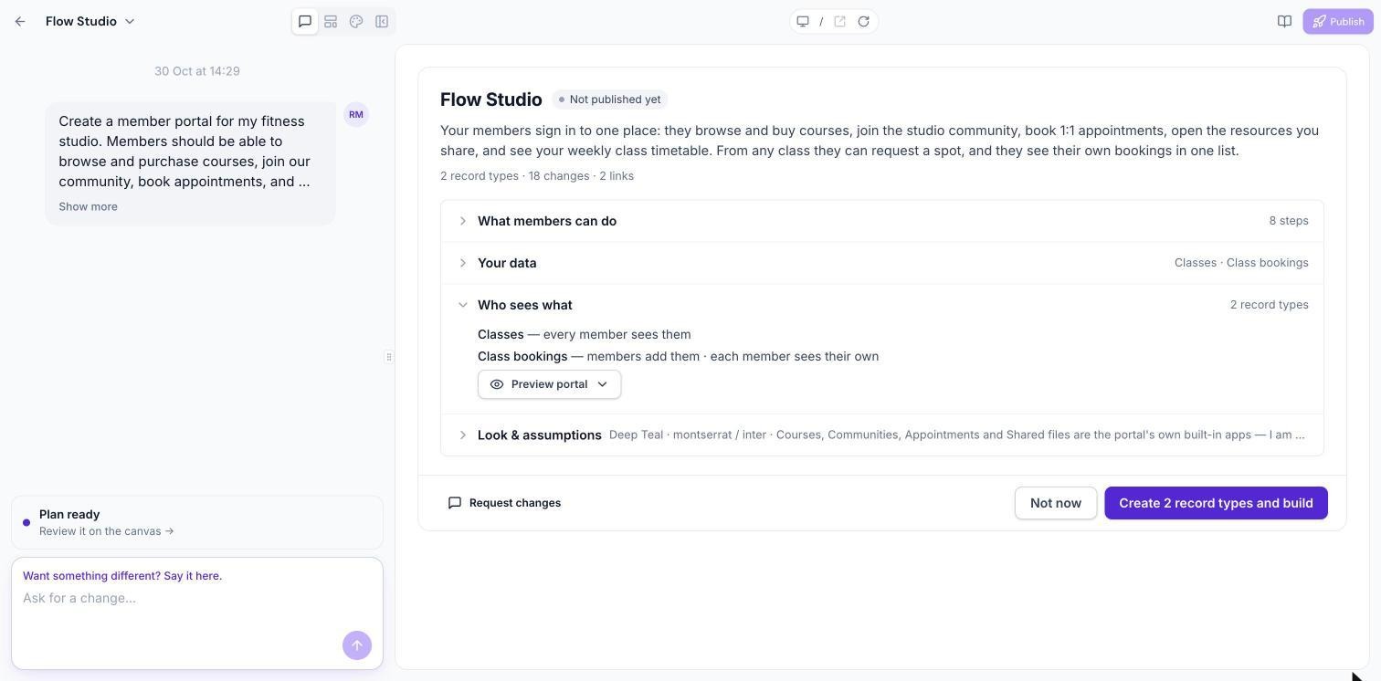 Who sees what - member visibility