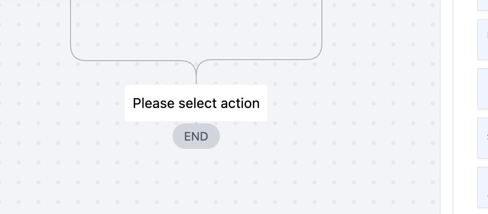 Save Trigger button and workflow action prompt